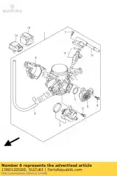 Ici, vous pouvez commander le vis auprès de Suzuki , avec le numéro de pièce 1360120G00: