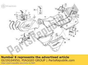 Piaggio Group GU19104950 zacisk w??a - Dół