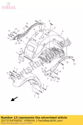 Here you can order the stay, rear from Yamaha, with part number 1D7216430000: