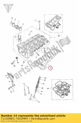 Here you can order the cylinder head gasket from Triumph, with part number T1150885: