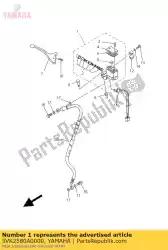 Here you can order the master cylinder sub assy 2 from Yamaha, with part number 5VK2580A0000: