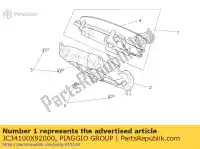 JC34100X92000, Piaggio Group, cruscotto completo aprilia scarabeo 125 2007, Nuovo