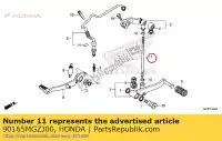 90165MGZJ00, Honda, bolt, tie rod honda cb  f xa fa cbr ra x r cb500f cb500fa cbr500r cbr500ra cb500xa cb650ra cbr650ra cbr650r 500 650 , New