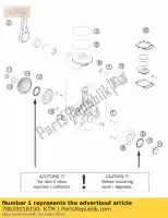 78030018100, KTM, vilebrequin cpl. 08 ktm exc xcr 450 2008, Nouveau