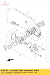 Ici, vous pouvez commander le moteur auprès de Yamaha , avec le numéro de pièce 18P818900000: