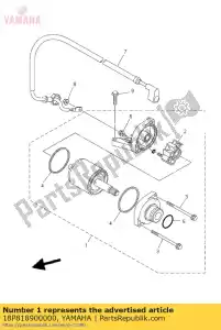 yamaha 18P818900000 moteur - La partie au fond