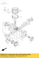 0926232015, Suzuki, ?o?ysko, wa? korbowy suzuki lt r 450 2006 2007 2008 2009 2010 2011, Nowy