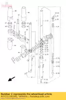 4XY231100000, Yamaha, binnenband comp.1 yamaha xvz xvztf 1300 1999 2000 2001, Nieuw