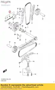 suzuki 1283030A01 regelaar assy, ??t - Onderkant