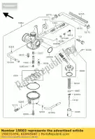 150031694, Kawasaki, carburetor-assy klx110-a1 kawasaki klx 110 2002 2003 2005 2006 2007 2008 2009, New