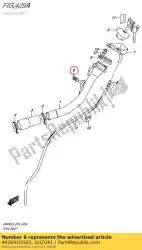 Ici, vous pouvez commander le bande, réservoir de carburant auprès de Suzuki , avec le numéro de pièce 4426410G00: