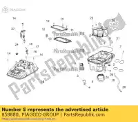 858880, Piaggio Group, lh tuyau aprilia  rsv rsv4 rsv4 tuono tuono tuono v tuono v4 1100 (usa) tuono v4 1100 (usa) e5 tuono v4 1100 rr (apac) zd4kg000 zd4kga00 zd4kgb zd4kgb00 zd4kgu zd4kgu00 zd4kgua0 zd4kgua1 zd4kza00 zd4kzb00 zd4kzu zd4tyg00, zd4tycc0 zd4tyh00, zd4tycc1 zd4tyu00 zd4ty, Nouveau