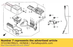 Honda 37223KCM621 soquete comp - Lado inferior