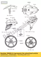 560692581, Kawasaki, modello, sudario, rh zr800ads kawasaki z 800 2013 2014, Nuovo