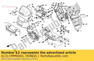Honda 61311MM9000 séjour, compteur de vitesse - La partie au fond