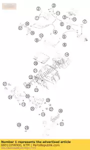 ktm 60011058000 interrupteur thermique magnétique - La partie au fond