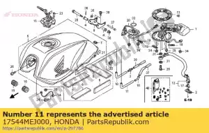 Honda 17544MEJ000 tube, reniflard - La partie au fond