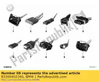 83300402340, BMW, spina di riparazione, a 4 pin bmw  c1  20 40 125 200 310 400 600 650 700 750 800 850 900 1000 1100 1150 1200 1250 1300 1600 1800 1992 1993 1994 1995 1996 1997 1998 1999 2000 2001 2002 2003 2004 2005 2006 2007 2008 2009 2010 2011 2012 2013 2014 2015 2016 2017 2018 2019 2020 2021, Nuovo