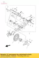 1S3259720000, Yamaha, Perno de ajuste yamaha yfm 700 2006 2007 2008 2009 2010 2011 2012, Nuevo