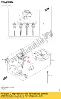 3710023K20, Suzuki, steering lock/ignition switch assy. suzuki gsxs125mlx gsxs125ml gsxs125xa 125 , New