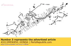 Qui puoi ordinare pipe c, rr. Freno da Honda , con numero parte 43313MEW850: