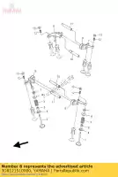 3D8121510000, Yamaha, Arm, valve rocker yamaha  xvs 1300 2007 2008 2009 2010 2011 2014 2015 2016 2017 2018, New