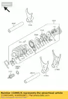 110601684, Kawasaki, guarnizione, 10,5x16x1,2 zx600-e2 kawasaki zx zz r zzr 600 1993 1994 1995 1996 1997 1998 1999 2001 2002 2003 2004 2005 2006, Nuovo