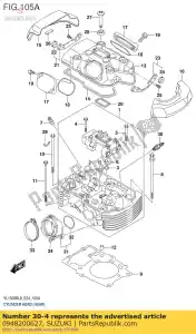 Suzuki 0948200627 spark plug (u22 - Bottom side