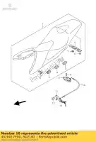 4528017E00, Suzuki, cable,seat lock suzuki gsr  u a ua gsxr w gsx f s r750w r750 r600 gsr600 gsr600a 600 750 , New