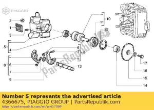 Piaggio Group 4366675 entretien - La partie au fond