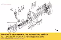 43112KA3830, Honda, geen beschrijving beschikbaar op dit moment honda cr 125 250 1985, Nieuw