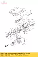 1S3144120100, Yamaha, za?lepka, pojemnik na czy?cik 1 yamaha  yfm 700 2006 2007 2008 2009 2010 2011 2012 2013 2014 2015 2016 2017 2018 2019 2020 2021, Nowy