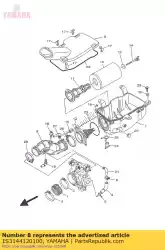 Qui puoi ordinare tappo, astuccio pulitore 1 da Yamaha , con numero parte 1S3144120100: