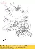 905601723100, Yamaha, przek?adka (24x) yamaha it 200, Nowy