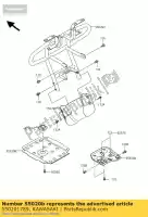 550201789, Kawasaki, guard,engine kvf360-a1 kawasaki kvf 360 2003 2004 2005 2006 2007 2008 2009 2010 2011 2012 2013, New