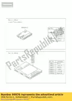 999761911, Kawasaki, manual del propietario, en / fr / de, kawasaki ninja h2r  p 1000 , Nuevo