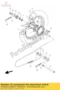 yamaha 945820210800 ketting - Dół