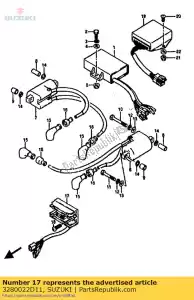 suzuki 3280022D11 rectifier assy - Bottom side