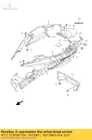 4721103H00YSV, Suzuki, ramka maskuj?ca lewa suzuki uh burgman g  uh125 uh200 executive 200 125 , Nowy
