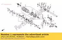 24211KCR000, Honda, brak opisu w tej chwili honda vtr 250 2009, Nowy