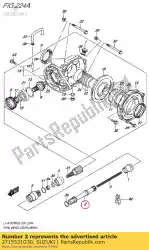 Qui puoi ordinare albero, prop posteriore da Suzuki , con numero parte 2715531G30: