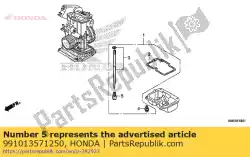 Here you can order the jet, main, #125 from Honda, with part number 991013571250: