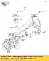 160730821, Kawasaki, isolador bx250aef kawasaki ninja  sl z krt edition bx250 a abs b br250 f e 250sl z250sl klx230r klx230 klx300r 250 230 300 , Novo