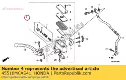 Aquí puede pedir cilindro subconjunto., fr. Si de Honda , con el número de pieza 45510MCAS41: