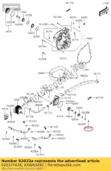 Qui puoi ordinare ring-snap sc300aef da Kawasaki , con numero parte 92033Y028: