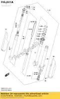 5116703B30, Suzuki, bussola, guida suzuki  gz rm 85 125 250 1998 1999 2000 2002 2003 2004 2005 2006 2007 2008 2009 2010 2012 2014 2015 2016 2017 2018 2019, Nuovo