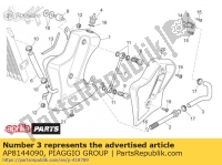 AP8144090, Aprilia, olie pijp, Nieuw