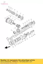 Aquí puede pedir brg, rodillo cilíndrico (10l) de Yamaha , con el número de pieza 933114405100: