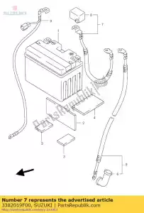 suzuki 3382019F00 przewód, akumulator pl - Dół