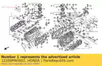 12200MN5602, Honda, hoofd assy, ??ciln. honda gl goldwing  gl1500 1500 , Nieuw